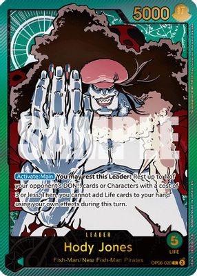 Hody Jones OP06-020 card