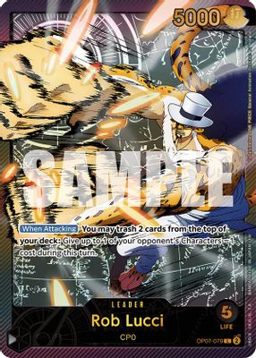 Rob Lucci OP07-079 card