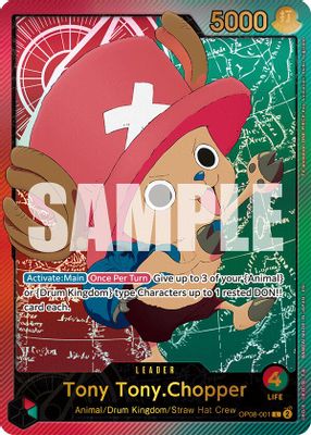 Tony Tony.Chopper OP08-001 card