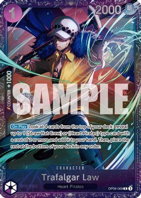 Trafalgar Law OP09-069 card