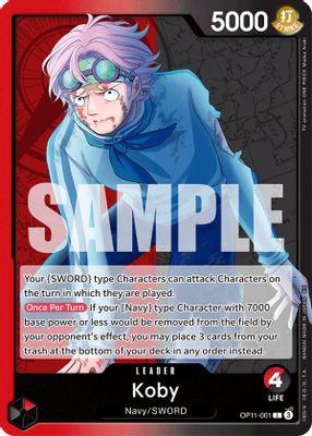 Koby OP11-001 card