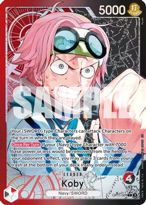 Koby OP11-001 card