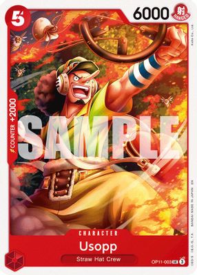 Usopp OP11-003 card