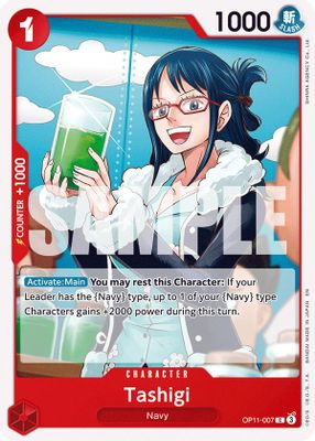 Tashigi OP11-007 card