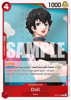 Doll OP11-008 card