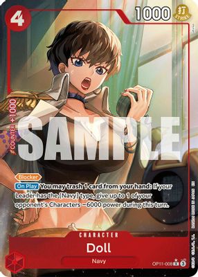 Doll OP11-008 card