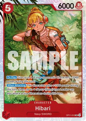 Hibari OP11-010 card