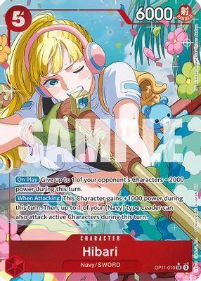 Hibari OP11-010 card
