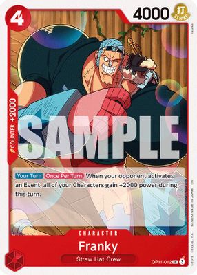 Franky OP11-012 card