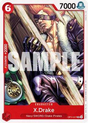 X.Drake OP11-017 card