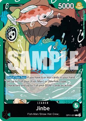 Jinbe OP11-021 card