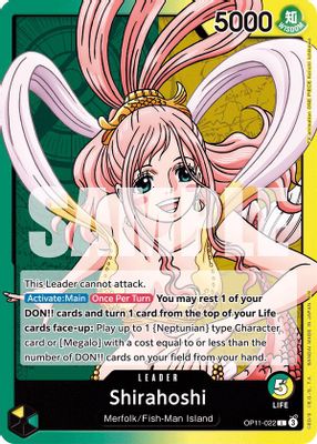 Shirahoshi OP11-022 card