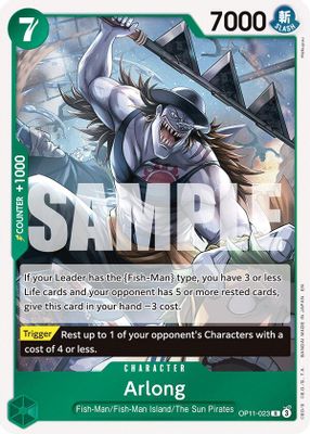Arlong OP11-023 card