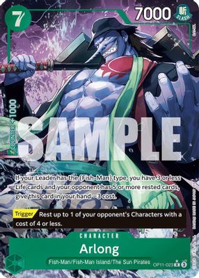 Arlong OP11-023 card