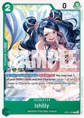 Ishilly OP11-025 card