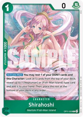 Shirahoshi OP11-030 card