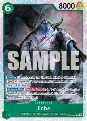 Jinbe OP11-031 card