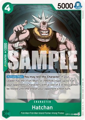 Hatchan OP11-034 card