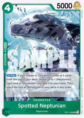 Spotted Neptunian OP11-036 card