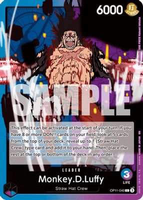 Monkey.D.Luffy OP11-040 card