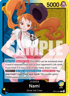 Nami OP11-041 card