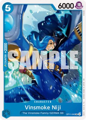 Vinsmoke Niji OP11-045 card