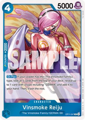 Vinsmoke Reiju OP11-047 card