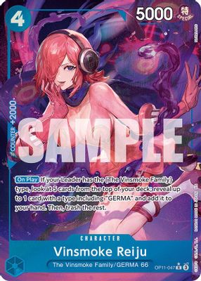 Vinsmoke Reiju OP11-047 card