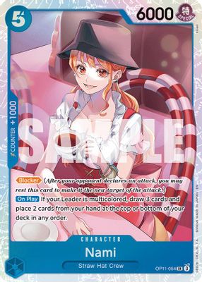 Nami OP11-054 card