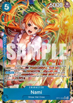 Nami OP11-054 card