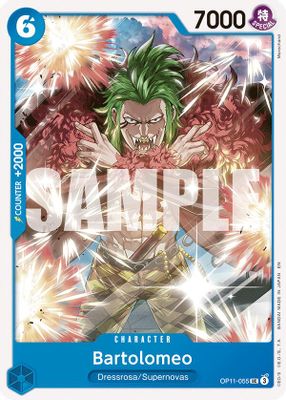 Bartolomeo OP11-055 card