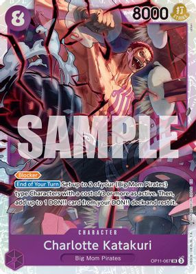 Charlotte Katakuri OP11-067 card