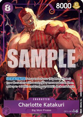 Charlotte Katakuri OP11-067 card