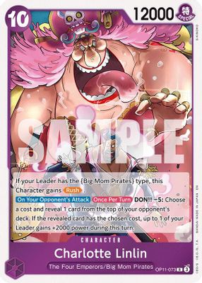 Charlotte Linlin OP11-073 card