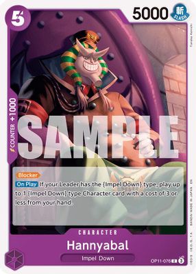Hannyabal OP11-076 card