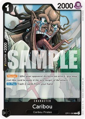 Caribou OP11-083 card