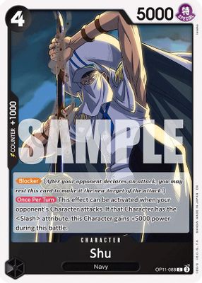Shu OP11-088 card