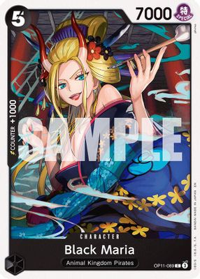 Black Maria OP11-089 card