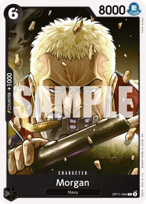 Morgan OP11-094 card