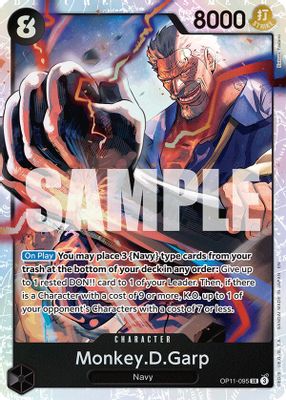 Monkey.D.Garp OP11-095 card