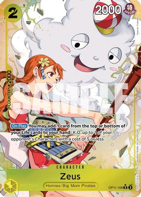Zeus OP11-106 card