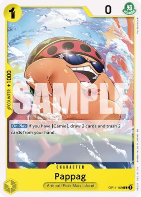 Pappag OP11-109 card