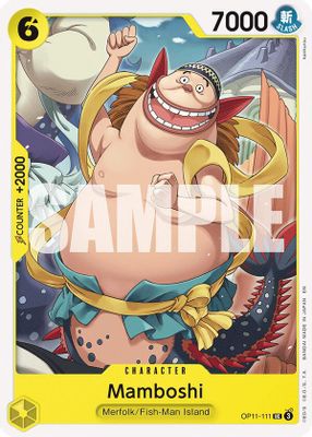 Mamboshi OP11-111 card