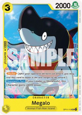 Megalo OP11-112 card