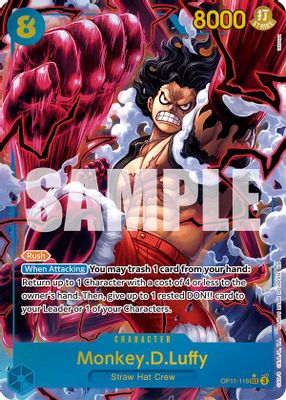 Monkey.D.Luffy OP11-118 card