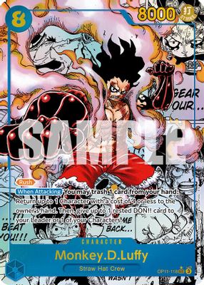 Monkey.D.Luffy OP11-118 card
