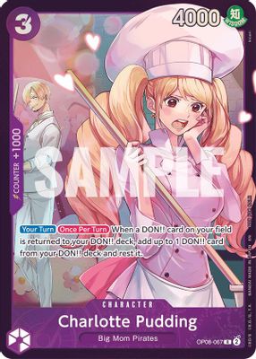 Charlotte Pudding OP08-067 card