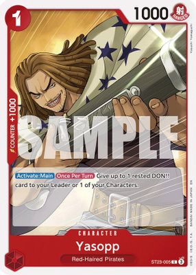 Yasopp ST23-005 card