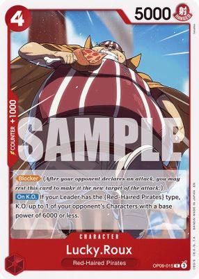 Lucky.Roux OP09-015 card