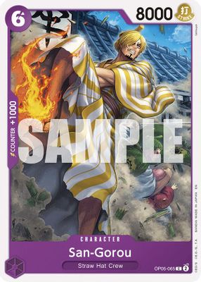 San-Gorou OP05-065 card